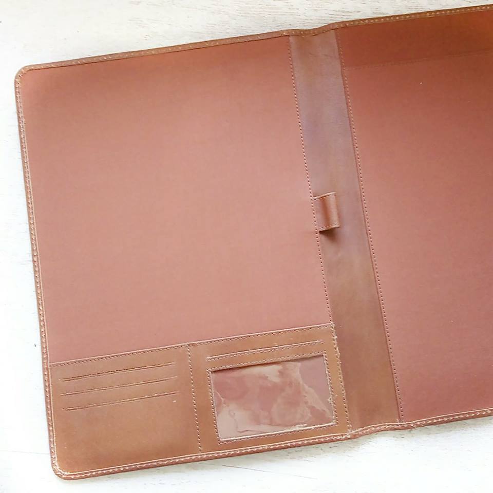 NEW IN: Een leren schrijfmap is een MUST HAVE luxe stationery item