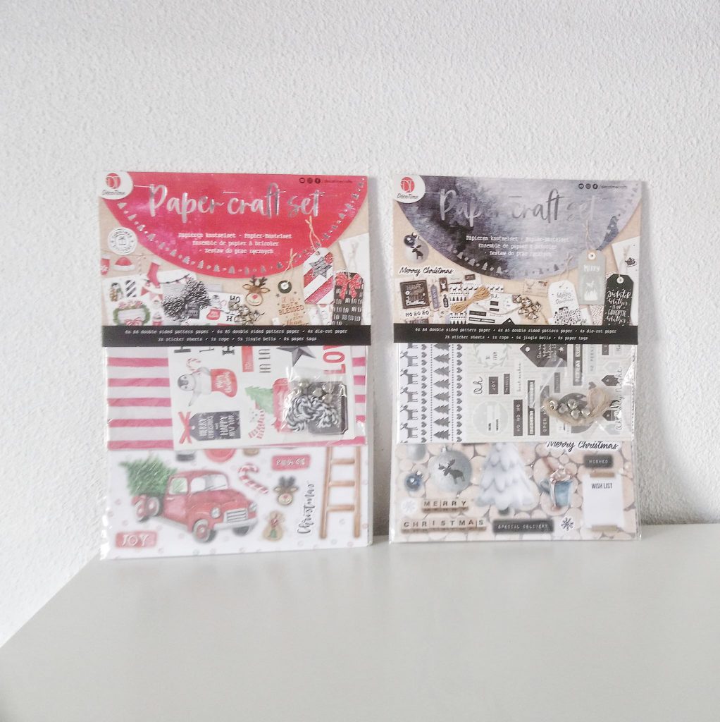 NEW IN Kerst paper craft sets van DecoTime om mee te knutselen