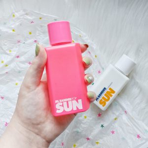 parfum in de zon