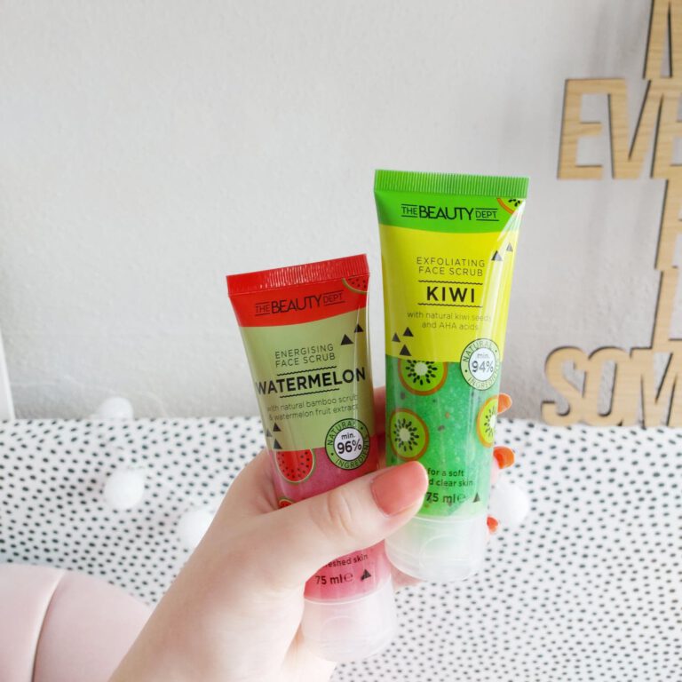 Review The Beauty Dept. face scrub van Action (ruikt lekker!)
