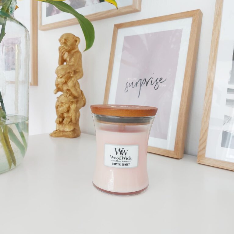 Woodwick Coastal Sunset review Woodwick kaars met houten lont