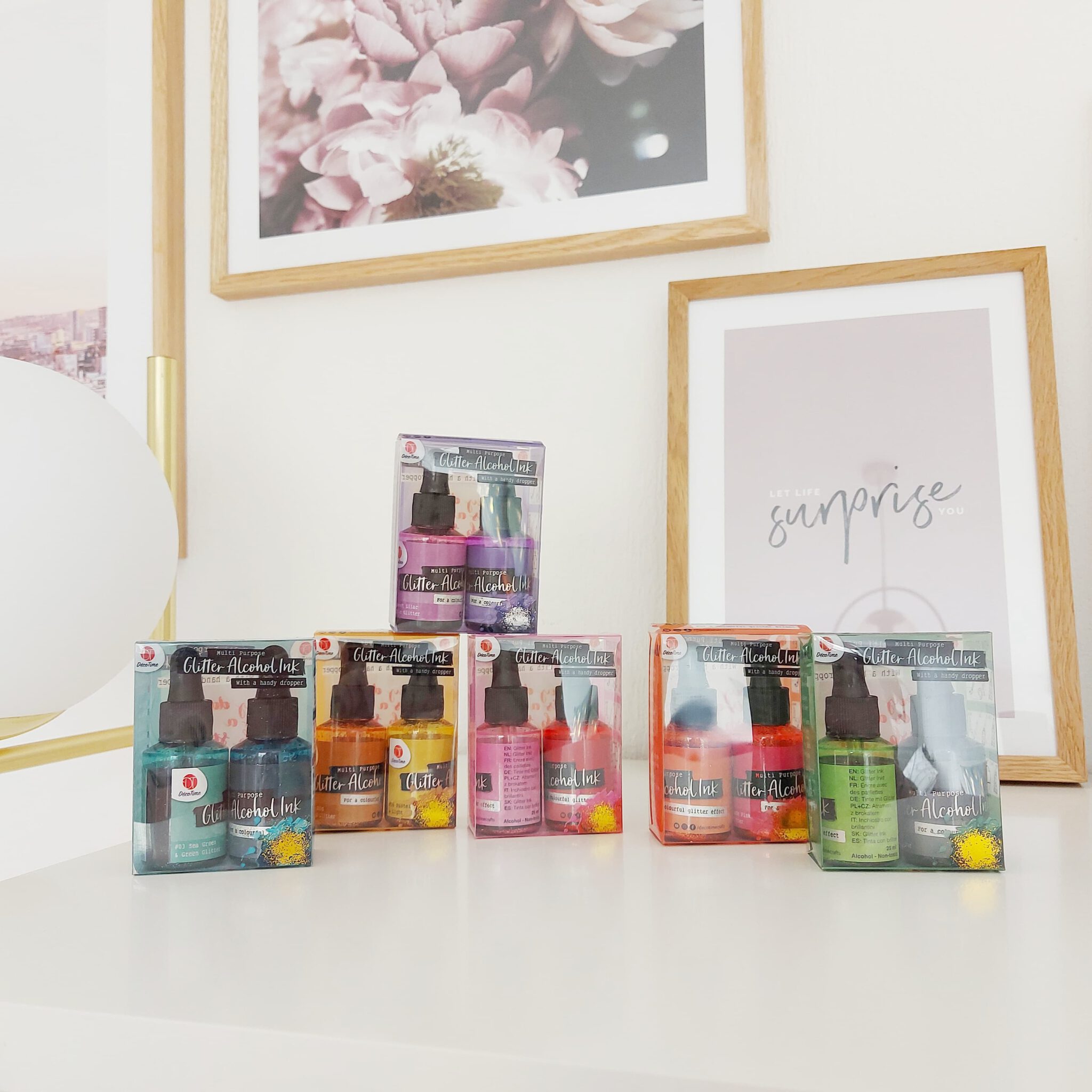 DecoTime Crafts glitter alcohol inkt review Verkrijgbaar bij Action