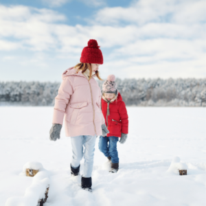 Kinder winterjas warm aankleden