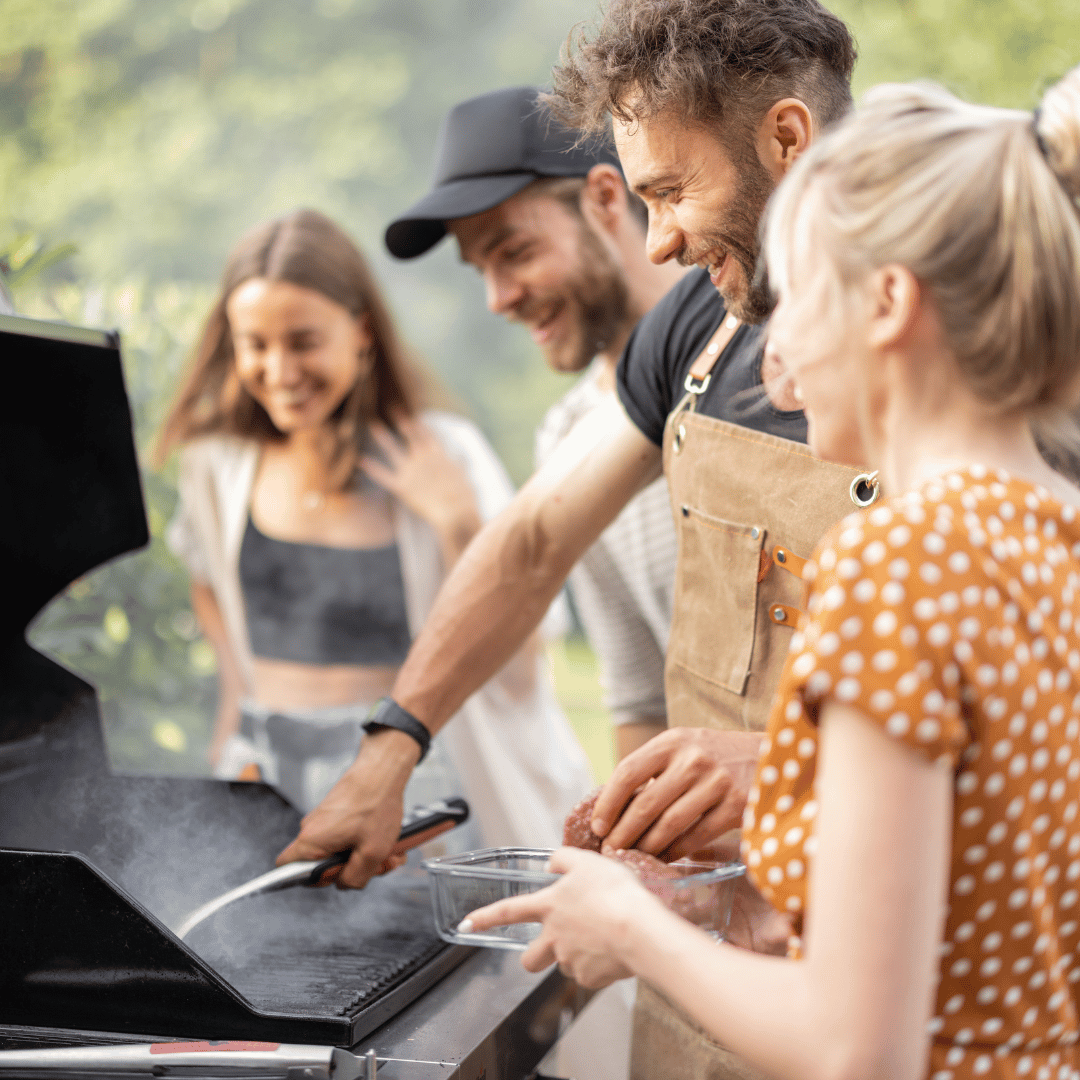 Amerikaanse organiseren: een barbecuefeestje!