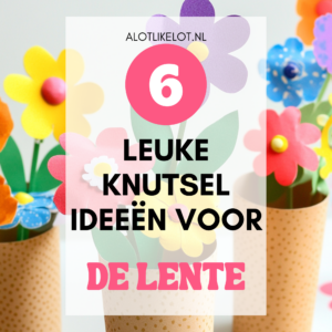 Lente Knutselen Kinderen Peuters Kleuters