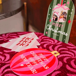 kerstkaarten in bijzondere vormen