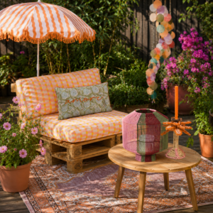 Kleurrijke tuin inspiratie