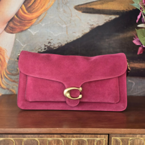Roze Coach Tabby 36 Fuchsia Suede